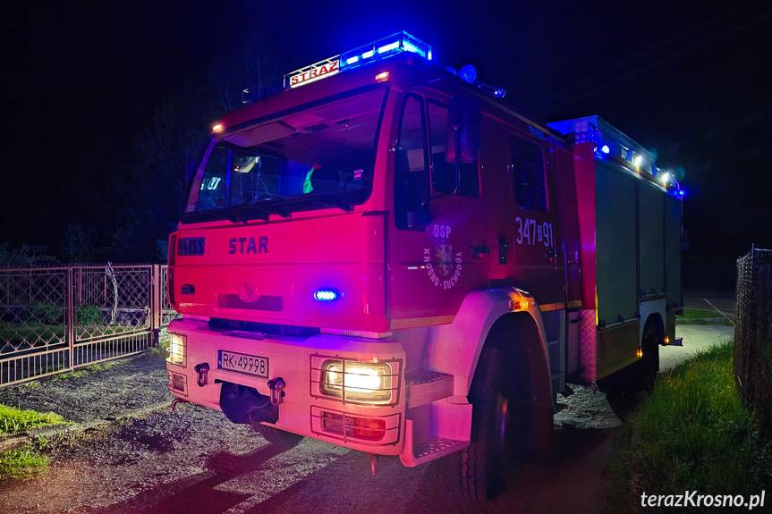 Pożar w domu przy Wieniawskiego
