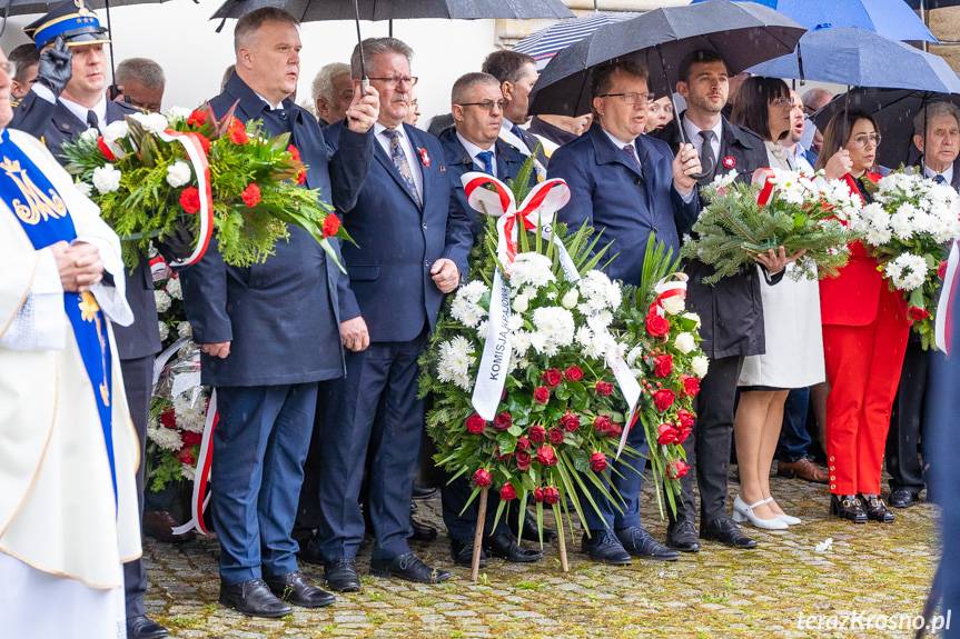 Obchody Święta Konstytucji 3 Maja w Krośnie