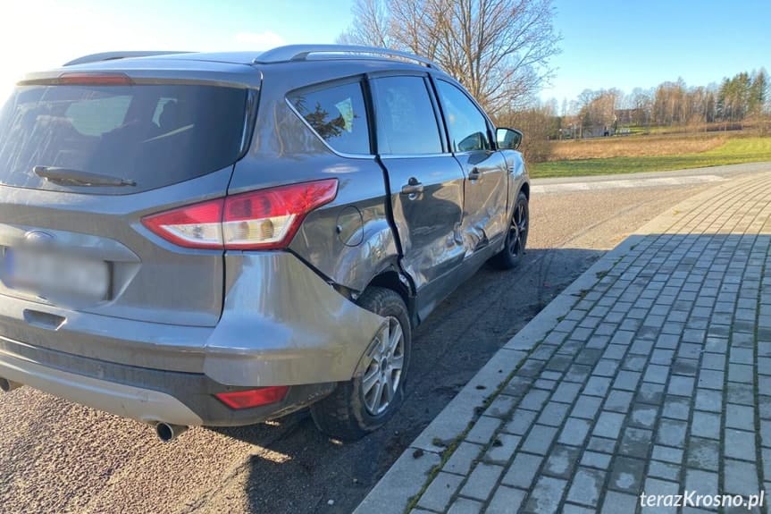 Kolizja w Przybówce