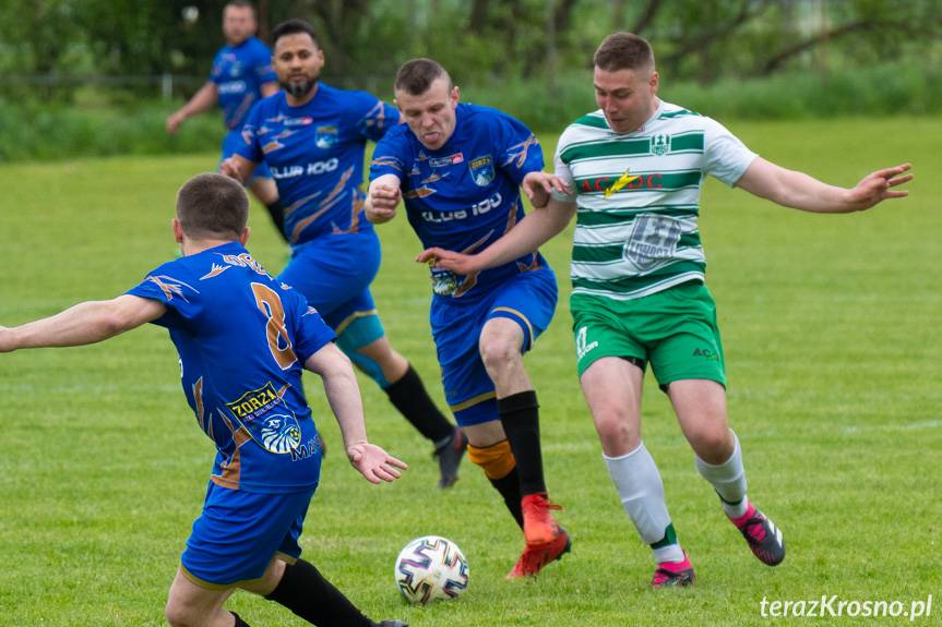 Zorza Łęki Dukielskie gromi Liwocz Brzyska
