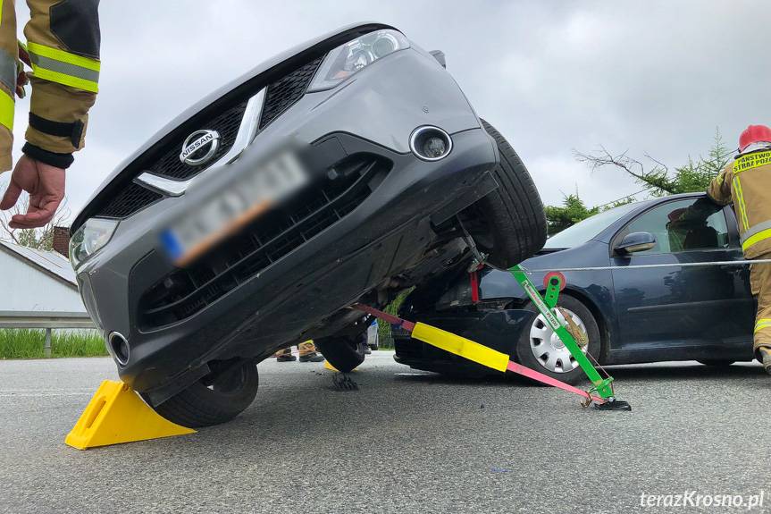 Wypadek w Rymanowie na Bieleckiego