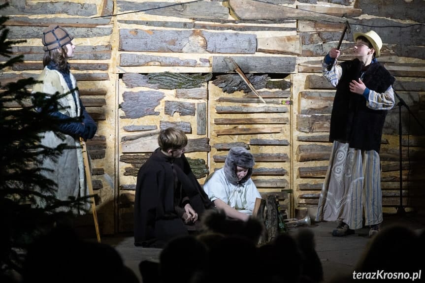 Żywa szopka - spektakl w Krośnie [ZDJĘCIA]