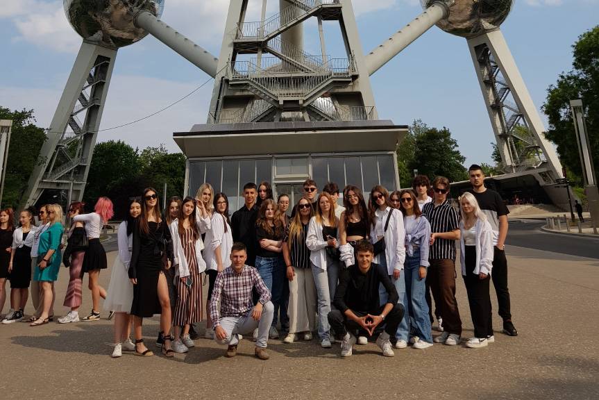 Młodzież z Elektryka w Parlamencie Europejskim