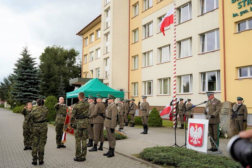Złożyli ślubowanie i upamiętnili patrona