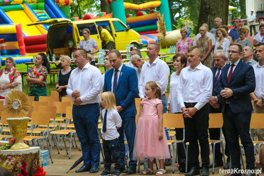 Dożynki w Bratkówce z wichurą, ulewą i piorunami