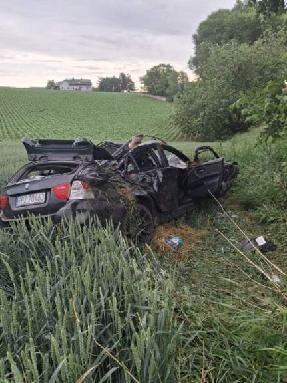 Zdarzenie drogowe w miejscowości Białoboki