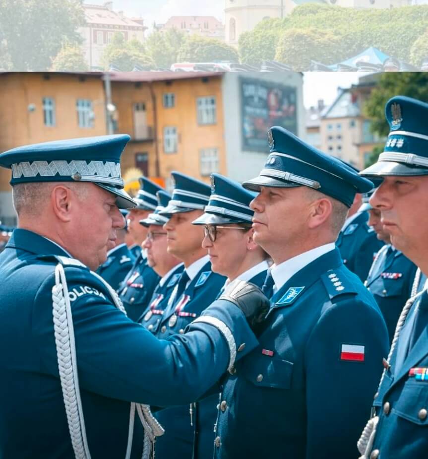 Medale i awanse dla funkcjonariuszy z Tarnobrzega