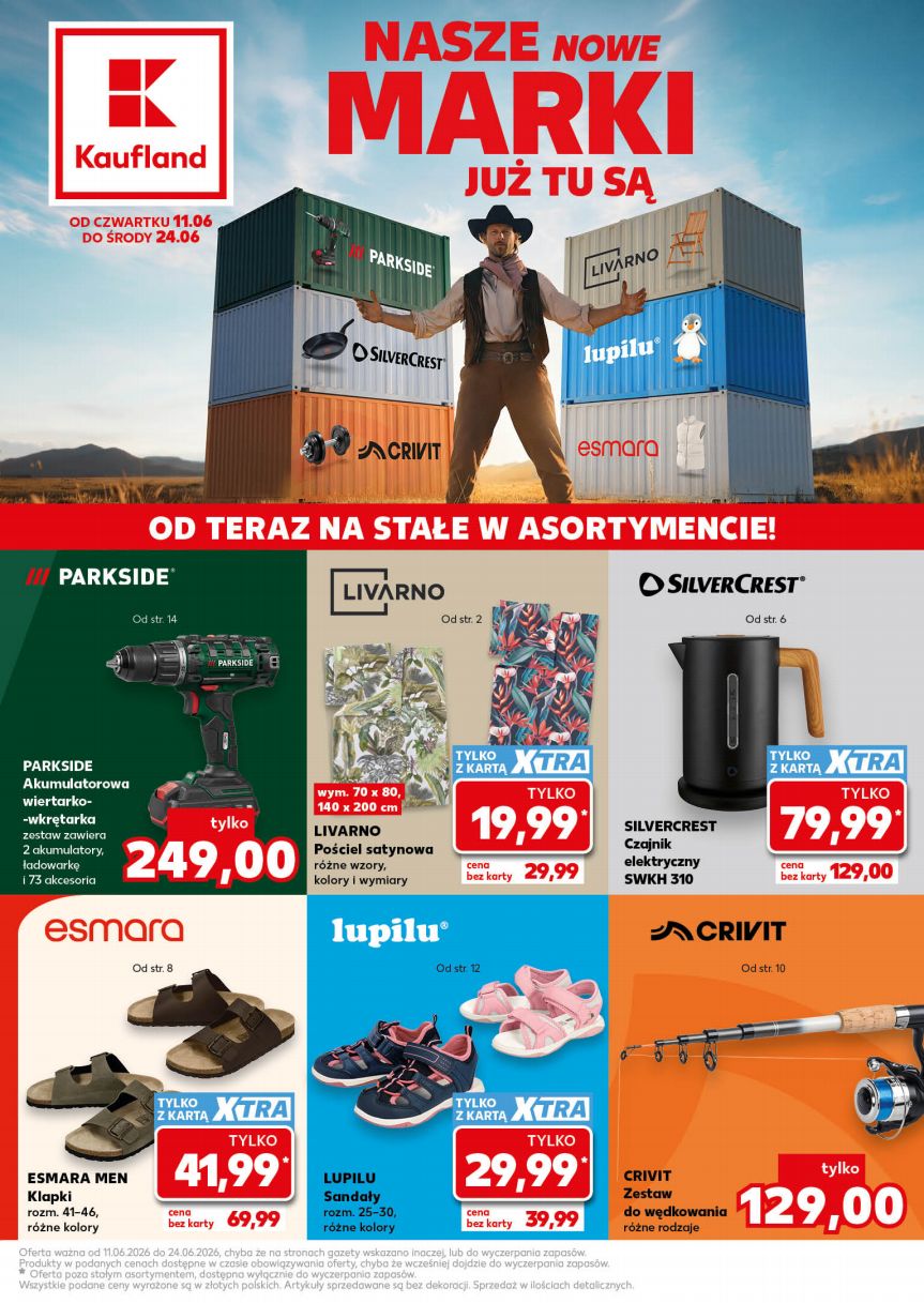 Strona 1 gazetki Kaufland z produktem Obuwie