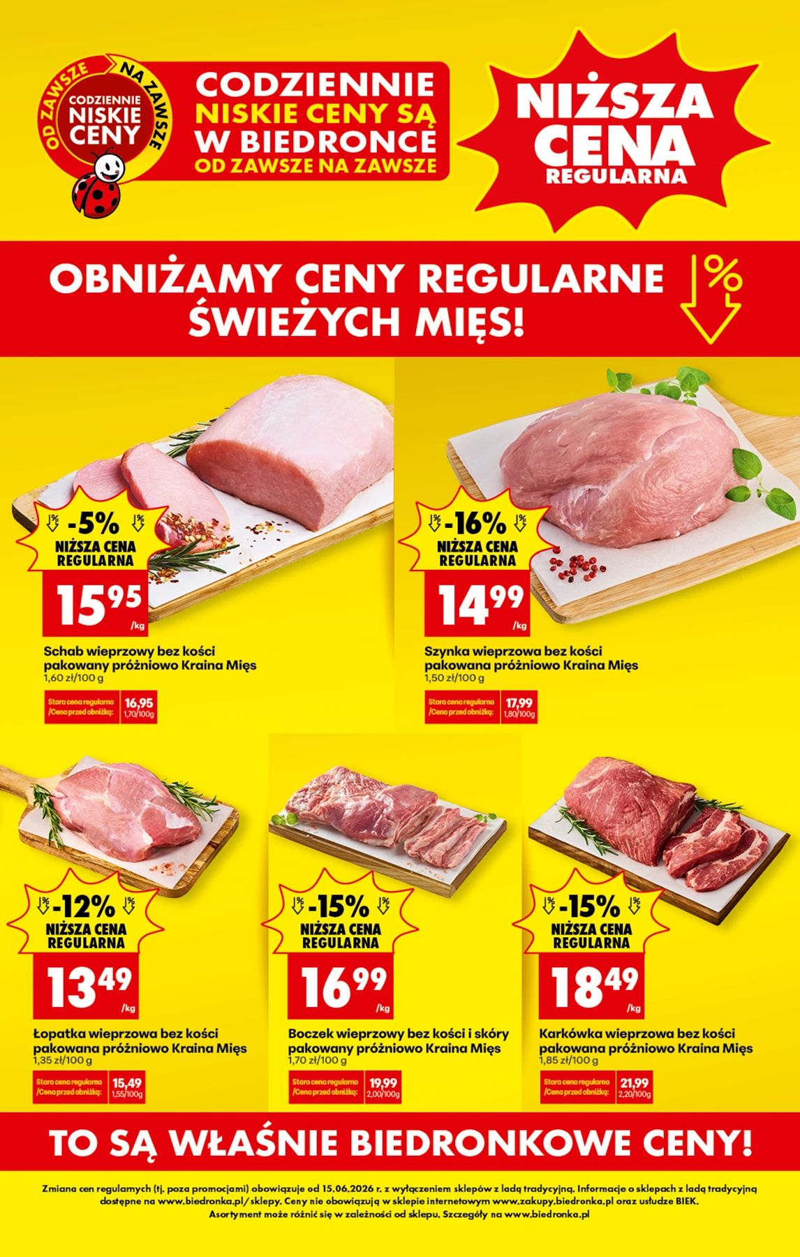 Strona 1 gazetki promocyjnej: Biedronka