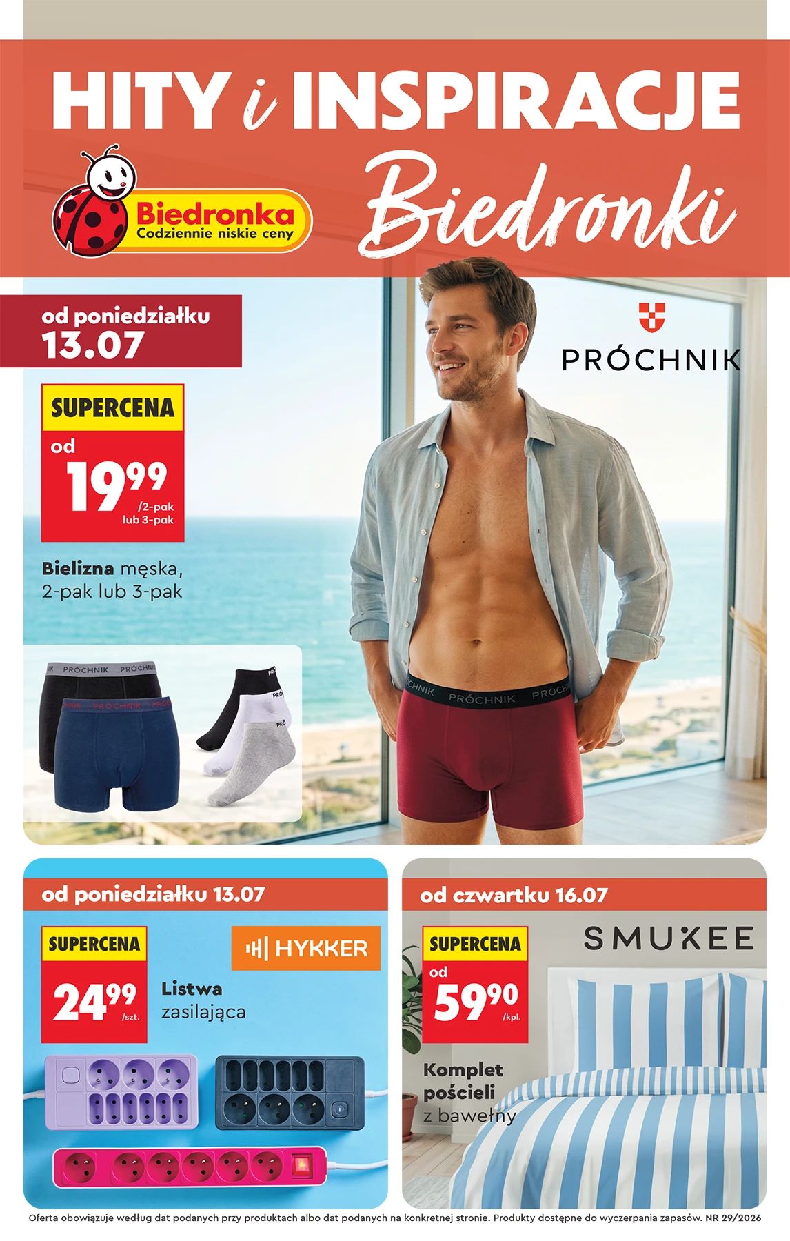 Okładka gazetki promocyjnej: Biedronka