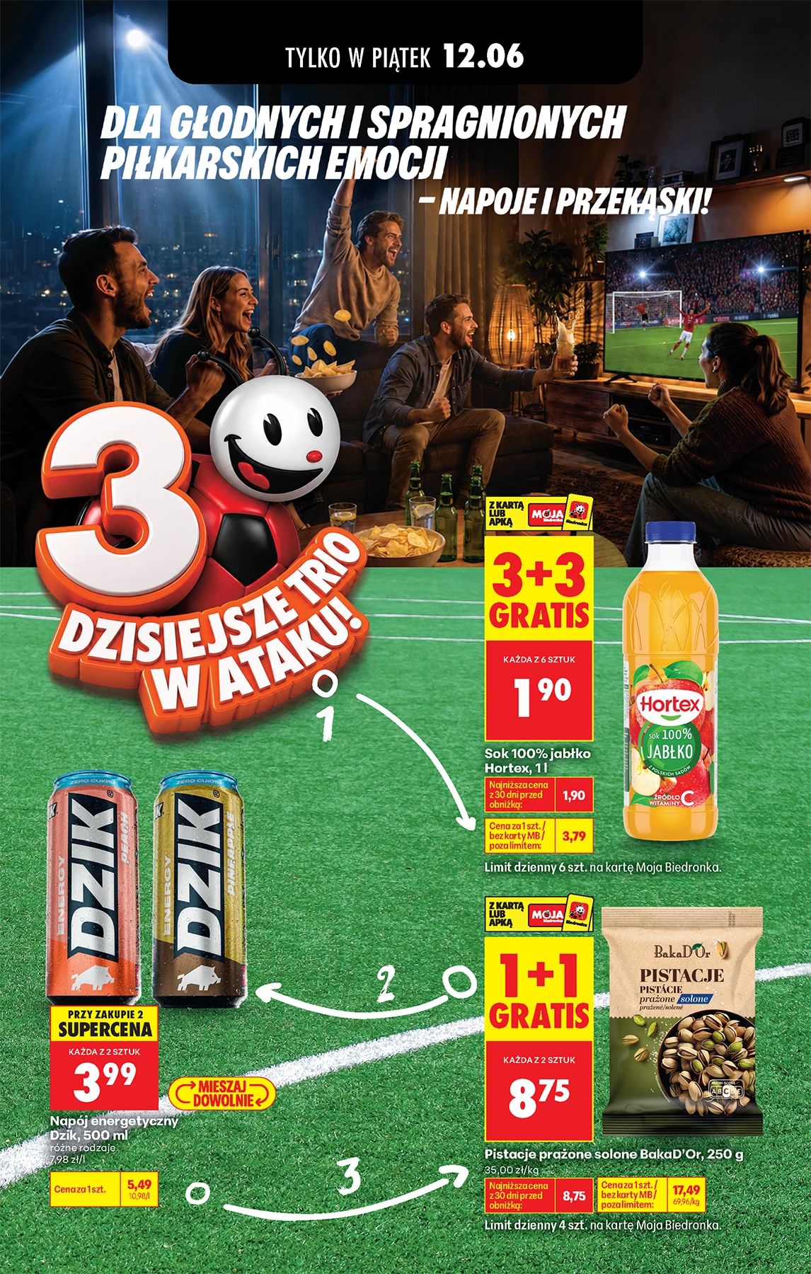 Strona 1 gazetki Biedronka - W tym tygodniu z produktem Chipsy i przekąski