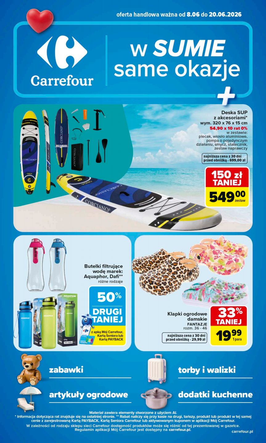 Strona 1 gazetki promocyjnej: Carrefour