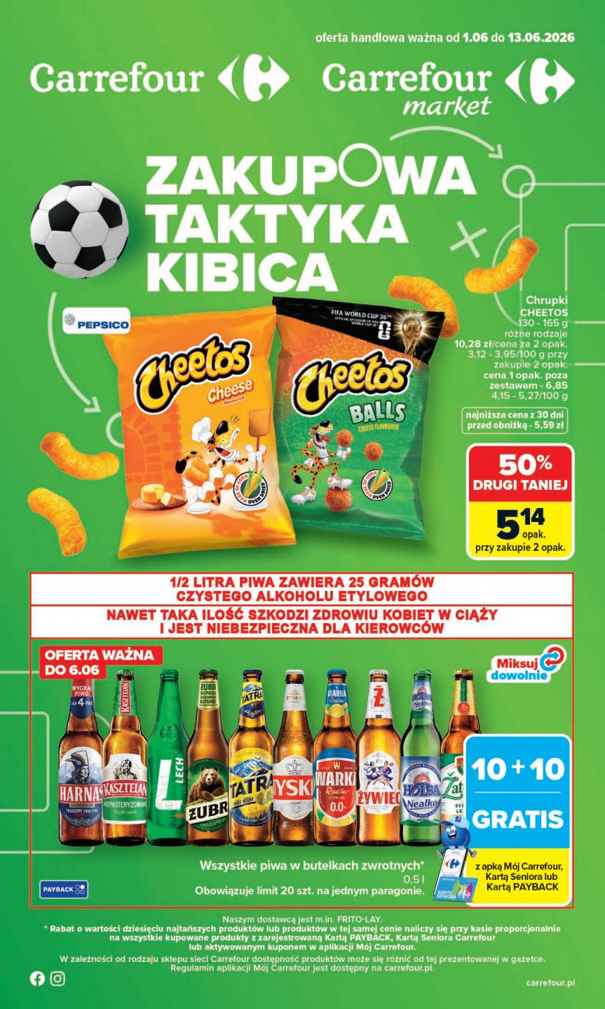 Okładka gazetki promocyjnej: Carrefour Market
