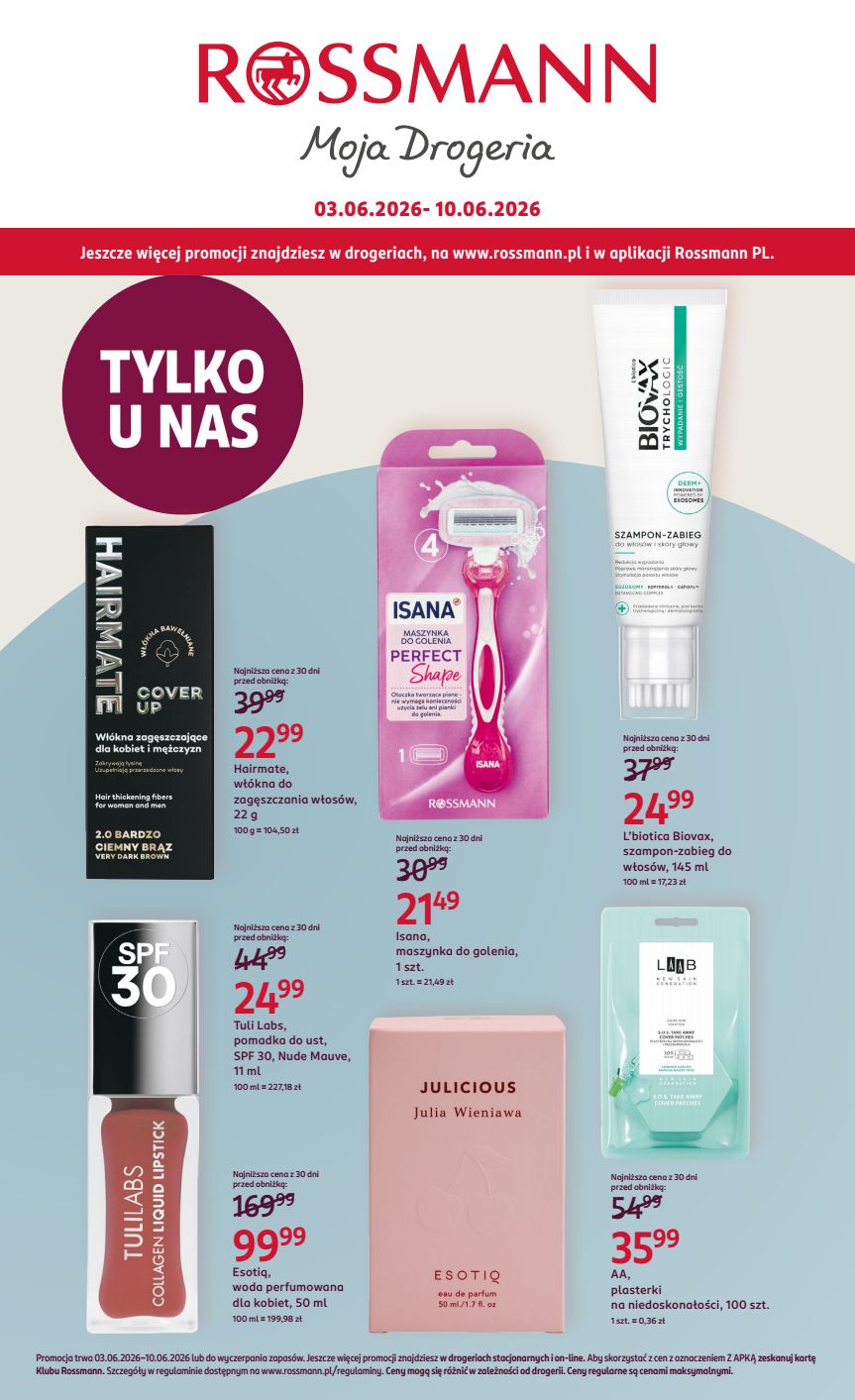 Okładka gazetki promocyjnej: Rossmann - Gazetka promocyjna