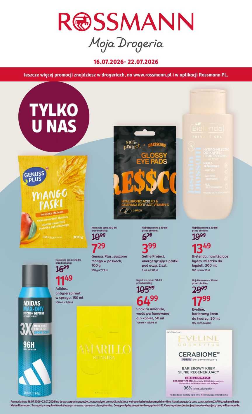 Okładka gazetki promocyjnej: Rossmann - Gazetka promocyjna