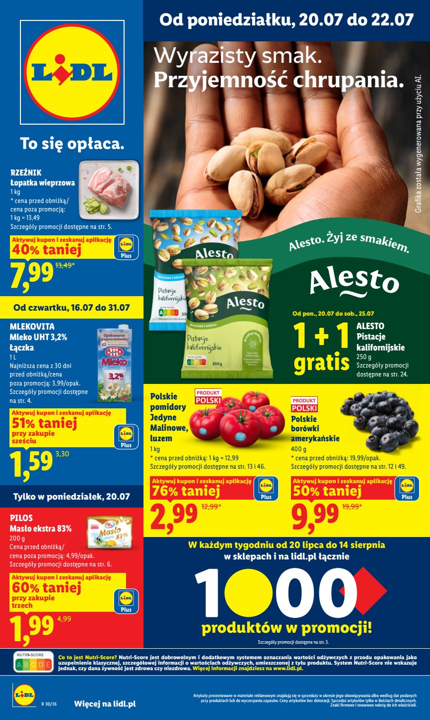 Okładka gazetki promocyjnej: Lidl