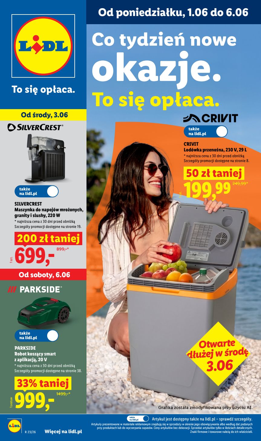 Okładka gazetki promocyjnej: Lidl