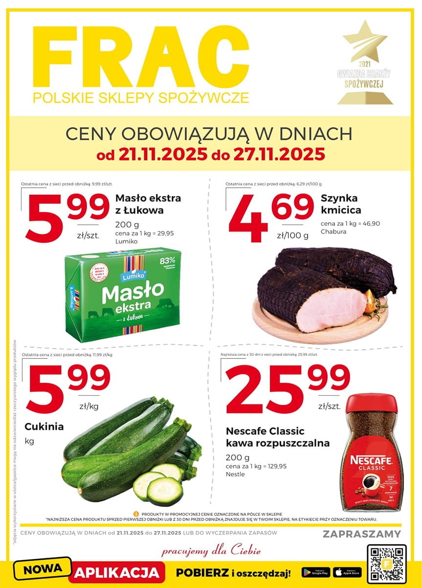 Okładka zakończonej gazetki promocyjnej: Frac