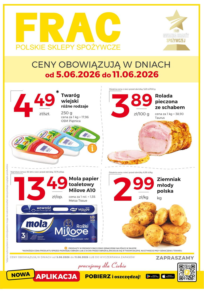 Okładka gazetki promocyjnej: Frac