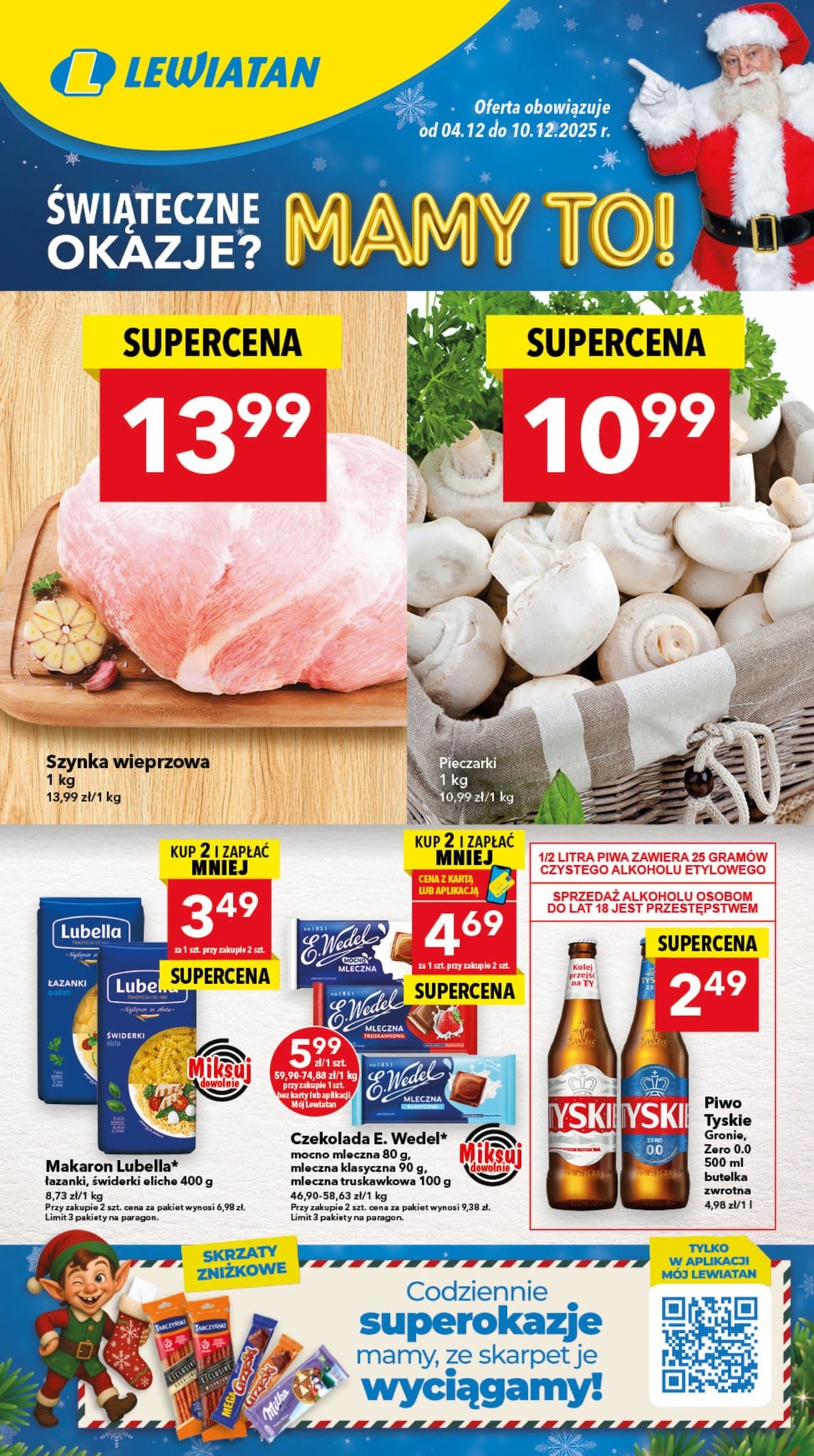 Strona 1 gazetki Lewiatan z produktem Mąka