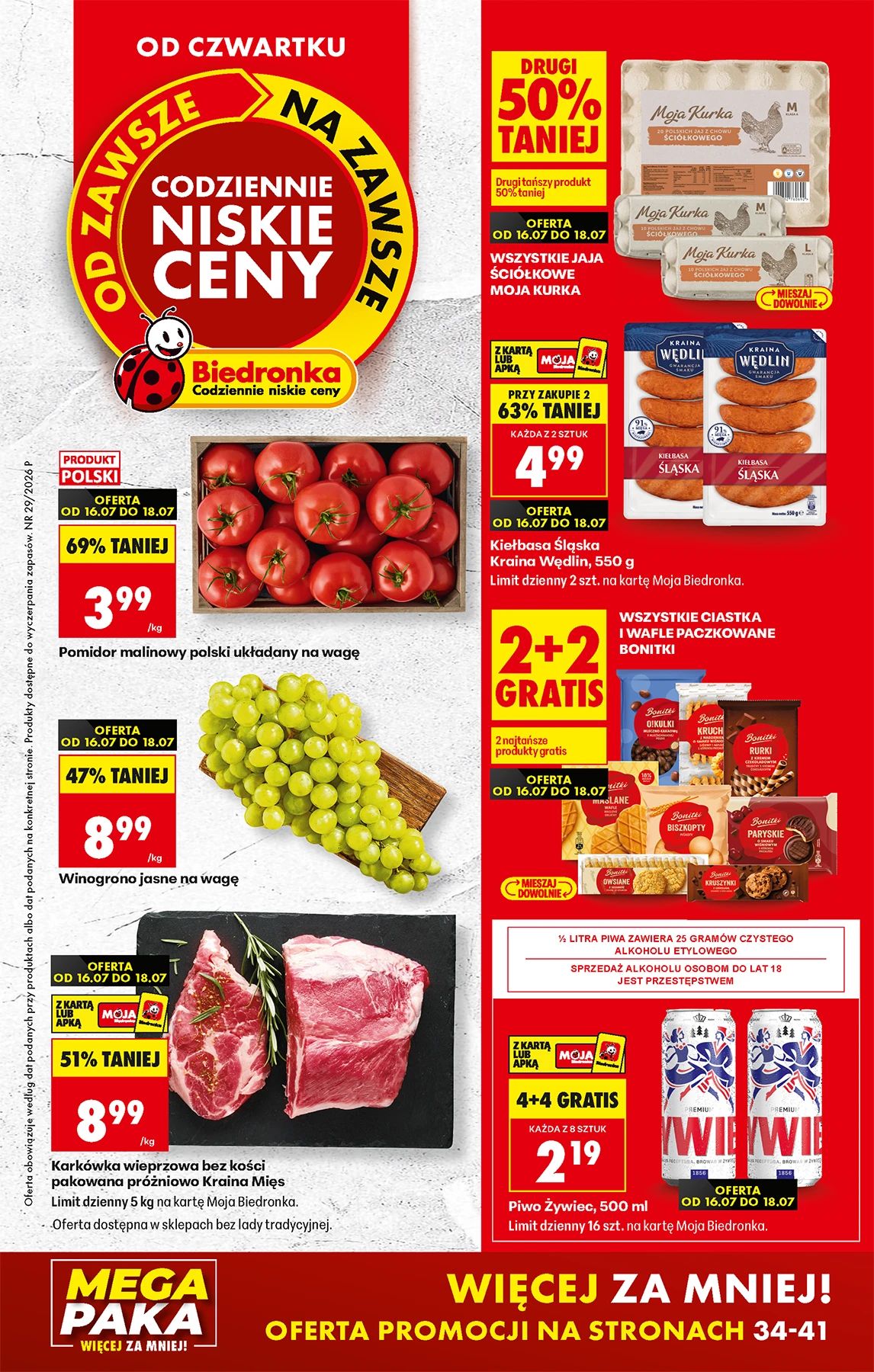 Okładka gazetki promocyjnej: Biedronka - W tym tygodniu