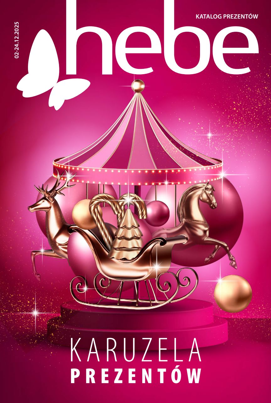 Okładka gazetki promocyjnej: Hebe - Katalog
