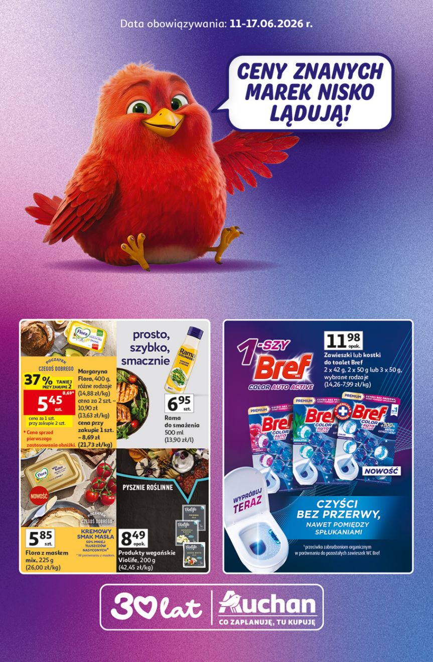 Strona 1 gazetki Auchan Rzeszów Krasne z produktem Kosmetyki