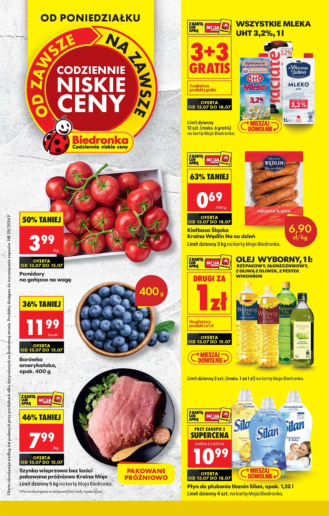 Okładka gazetki promocyjnej: Biedronka - Okazje tygodnia
