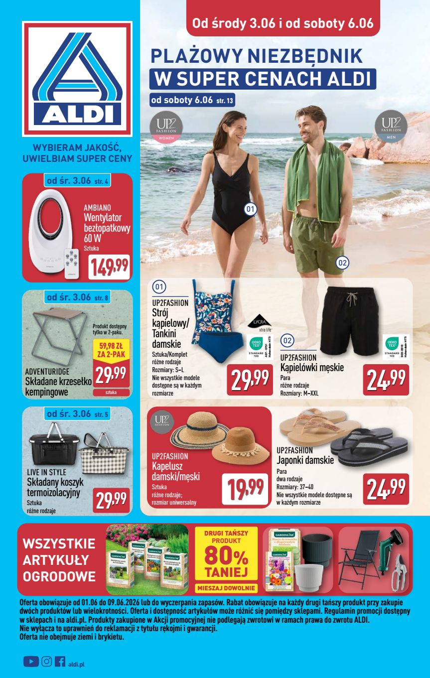 Okładka gazetki promocyjnej: Aldi