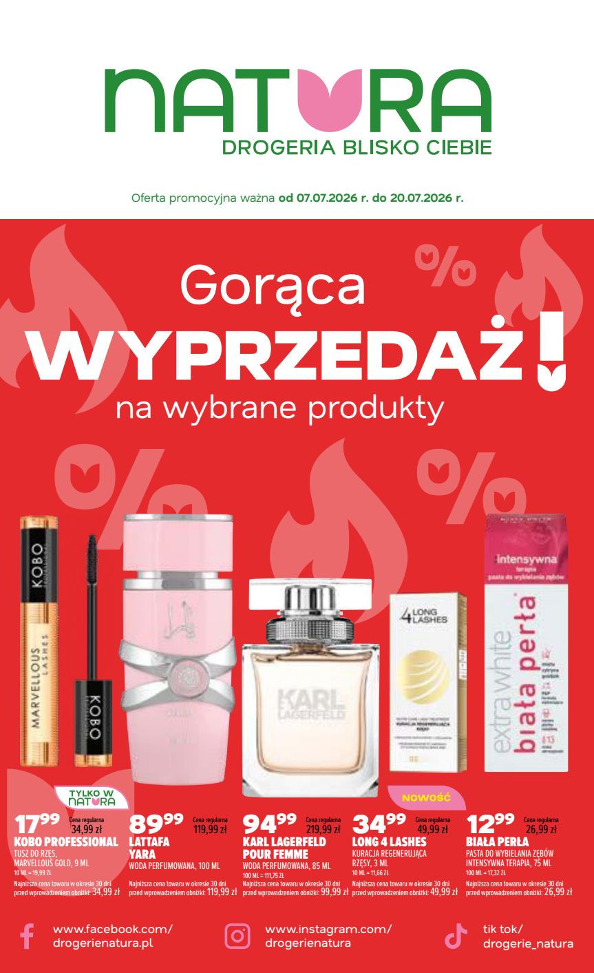 Okładka: Drogeria Natura