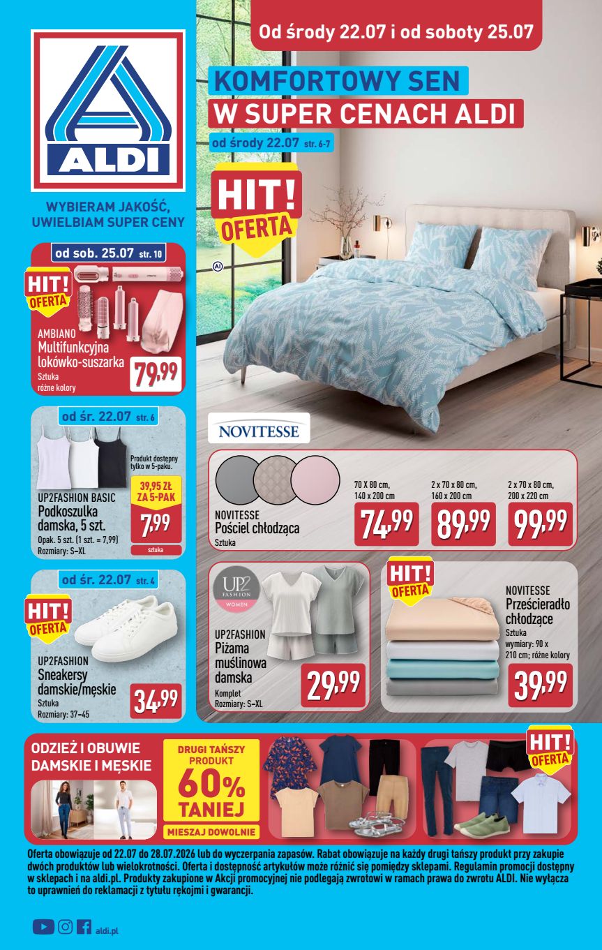 Okładka gazetki promocyjnej: Aldi