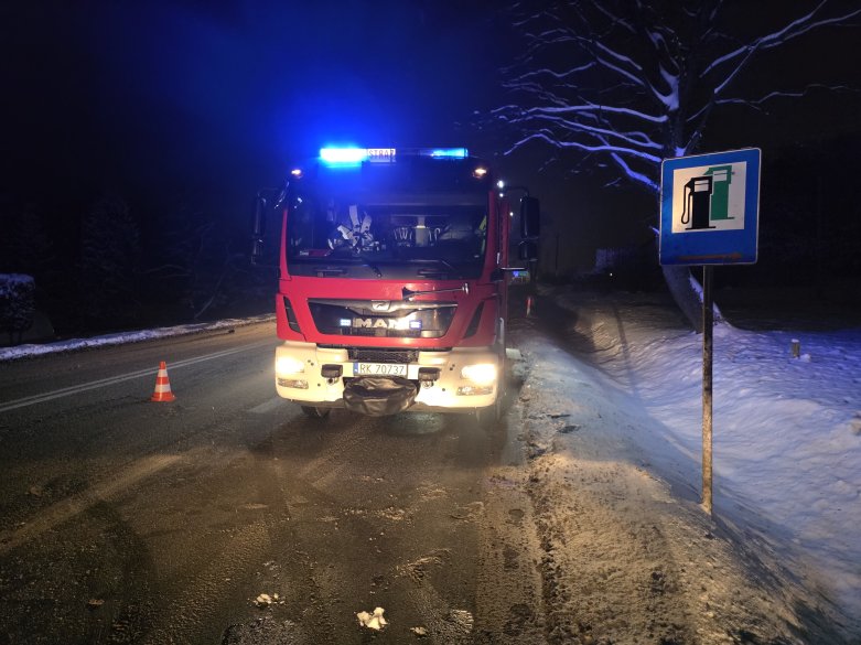 Wypadek w Jaszczwi